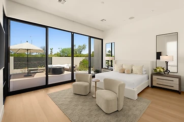 Master Suite at Paradise Reserve, a North Scottsdale luxury vacation rental estate