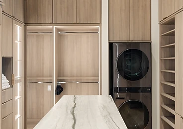 Master Closet at Paradise Reserve, a North Scottsdale luxury vacation rental estate