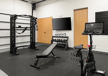 Gym at Paradise Reserve, a North Scottsdale luxury vacation rental estate