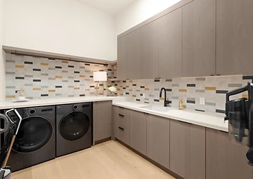Laundry Room at Paradise Reserve, a North Scottsdale luxury vacation rental estate