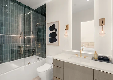 Bedroom 4 Bathroom at Paradise Reserve, a North Scottsdale luxury vacation rental estate