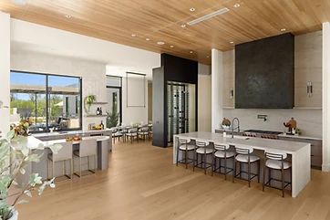 Kitchen & Dining at Paradise Reserve, a North Scottsdale luxury vacation rental estate