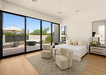Master Suite at Paradise Reserve, a North Scottsdale luxury vacation rental estate