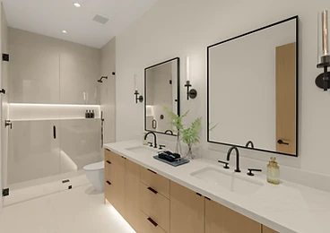 Casita Bathroom at Paradise Reserve, a North Scottsdale luxury vacation rental estate