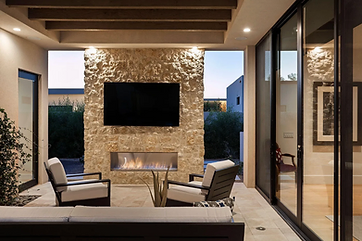 Outdoor Living at Paradise Reserve, a North Scottsdale luxury vacation rental estate