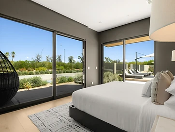 Bedroom 5 · Casita with king bed at Paradise Reserve, a North Scottsdale luxury rental estate