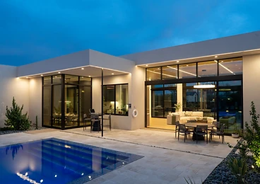 Outdoor Dining at Paradise Reserve, a North Scottsdale luxury vacation rental estate