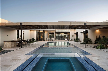 Pool & Hot Tub at Paradise Reserve, a North Scottsdale luxury vacation rental estate