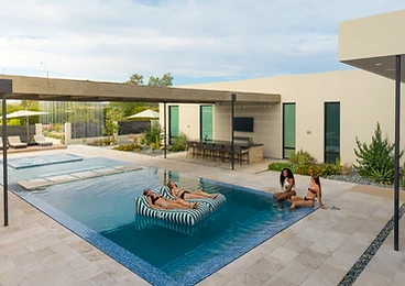 Pool Days at Paradise Reserve, a North Scottsdale luxury vacation rental estate