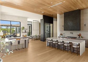 Kitchen & Dining at Paradise Reserve, a North Scottsdale luxury vacation rental estate