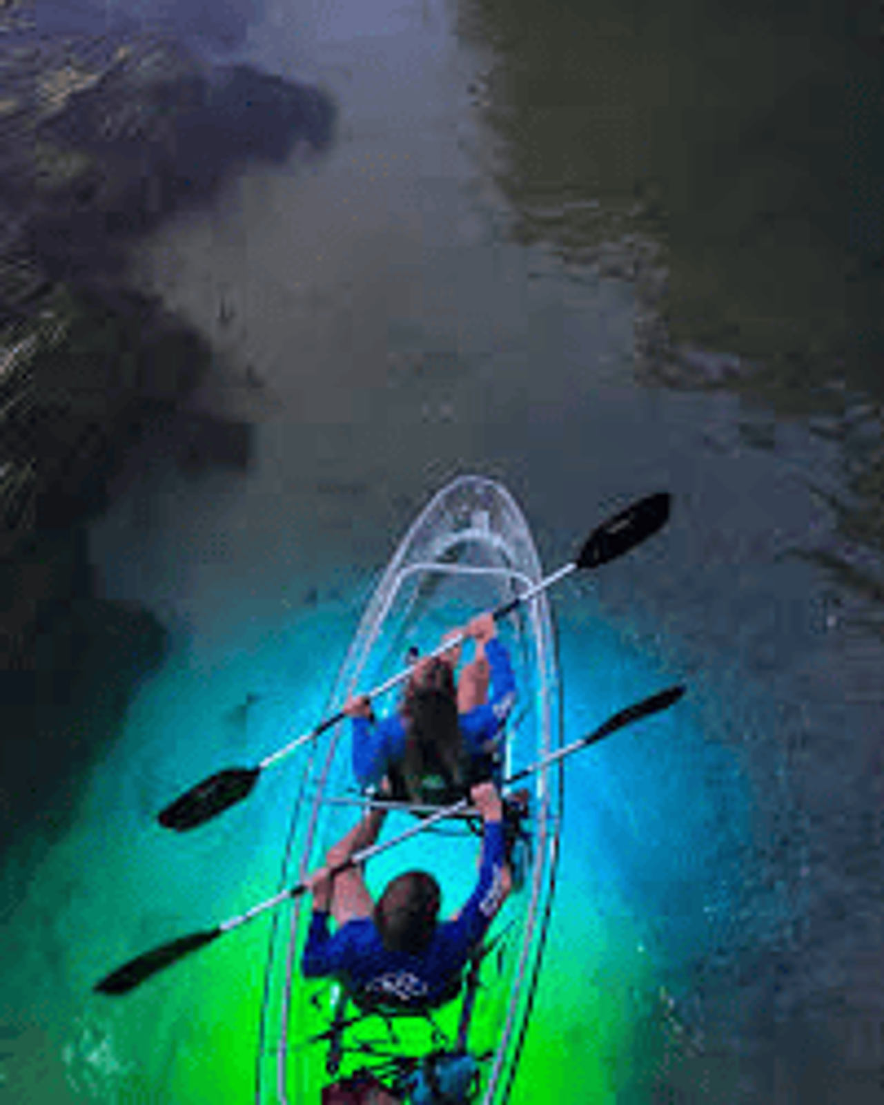 San Marcos Clear Kayak EcoAdventure — Clear Kayak Tour with Get Up And Go Kayaking gallery image 1