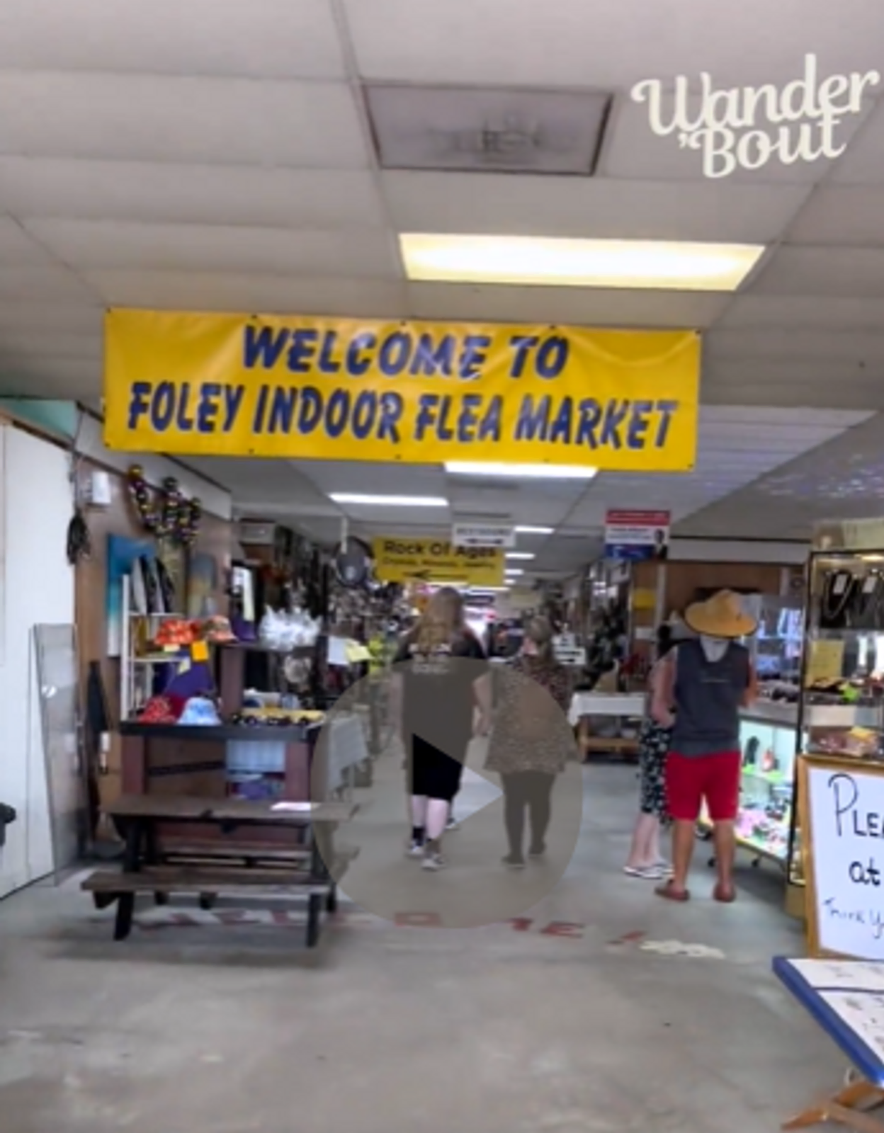 Treasure Hunting at the Foley Indoor Flea Market