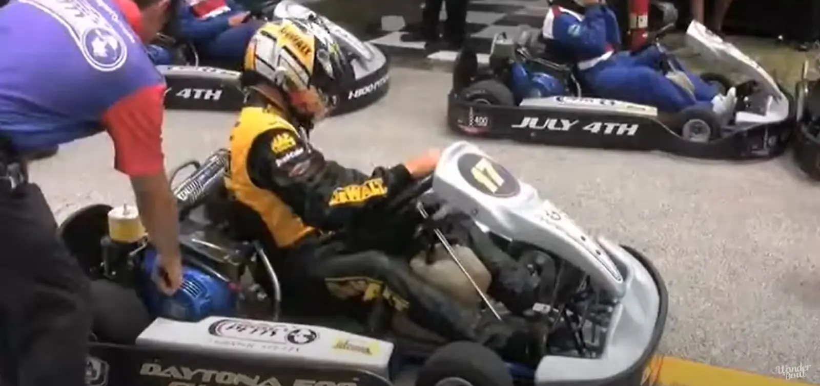 Friendly Go-Kart Racing with Chrissy Clary and Godwin Kelly