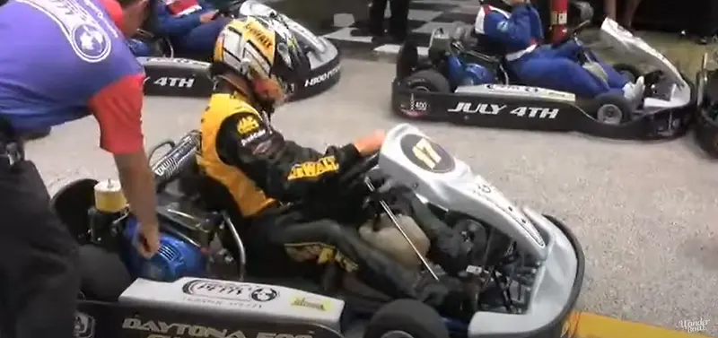 Friendly Go-Kart Racing with Chrissy Clary and Godwin Kelly