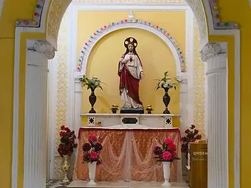 A Day of Faith, Family & Foil-Wrapped Chicken Rolls: Our Sardhana Church Trip