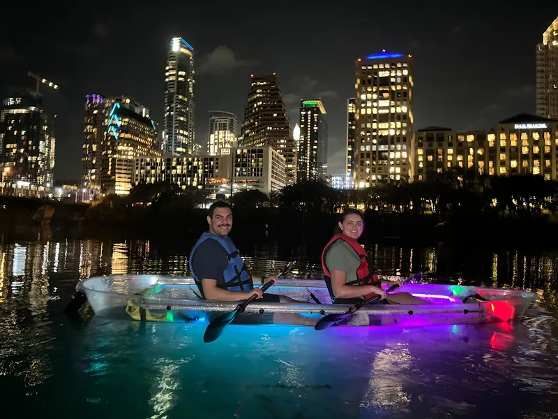 Glow Night Kayaking: Experience Austin’s Neon Adventure on Lady Bird Lake