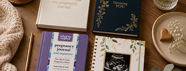 Lucky Stork's Recommended Pregnancy Journals illustration