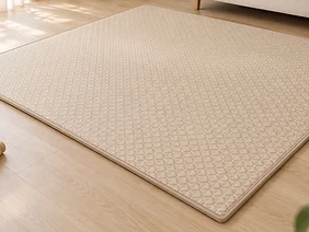 The Nanola Play Mat — a quiet preview in warm, minimal interiors