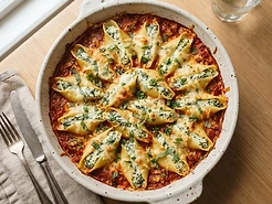 Spinach Ricotta Stuffed Shells