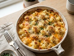 Cheesy Cauliflower Bake