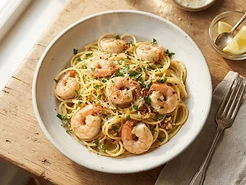 20-Minute Garlic Butter Shrimp Pasta