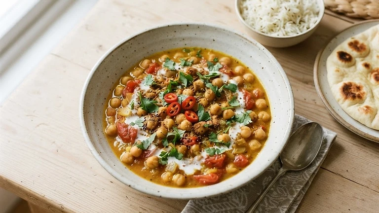 Coconut Chickpea Curry