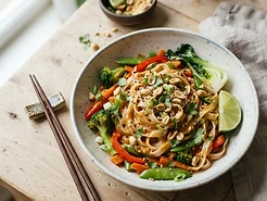 Vegan Peanut Noodle Stir-Fry