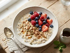 Overnight Oats with Berries