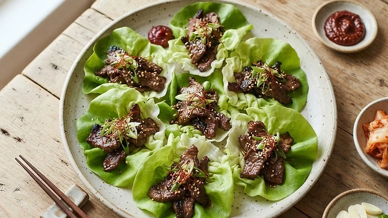 Bulgogi Lettuce Wraps