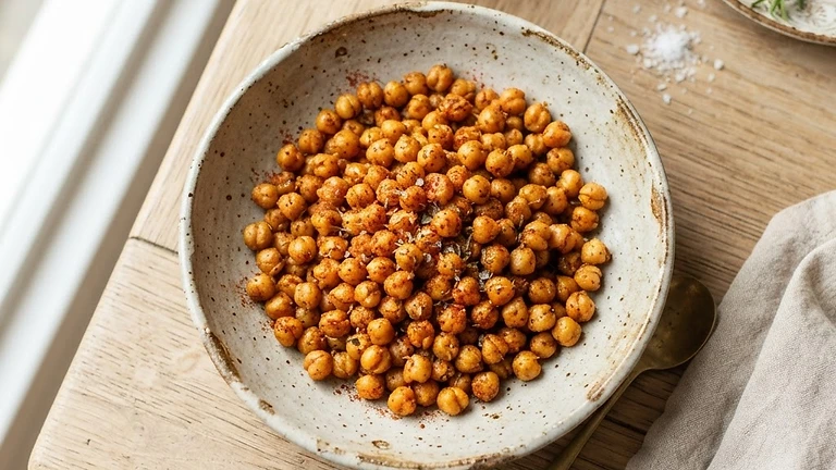 Crispy Roasted Chickpeas