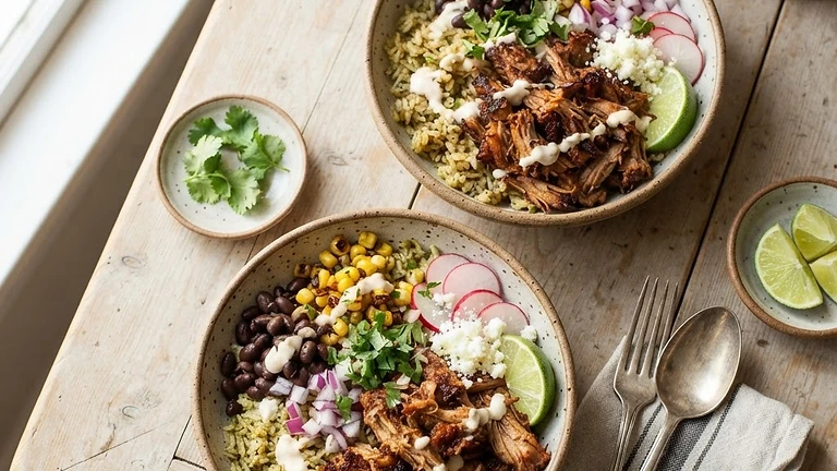 Pork Carnitas Bowls