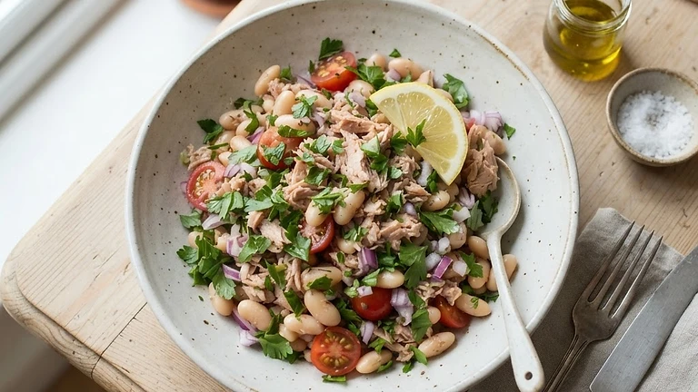 Tuna White Bean Salad