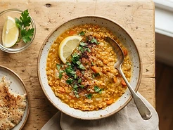Lentil Soup with Lemon
