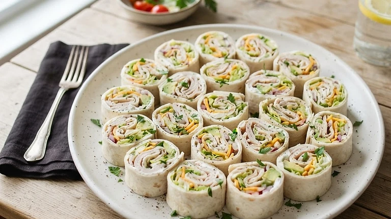 Turkey Avocado Roll-Ups