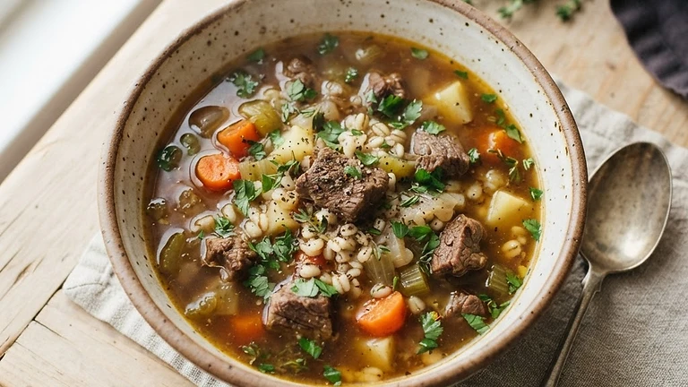 Beef Barley Soup