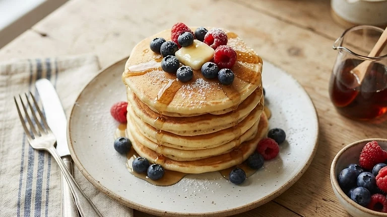 Fluffy Buttermilk Pancakes