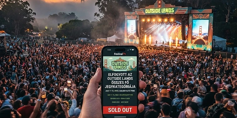 Elfogyott az Outside Lands összes fő jegykategóriája