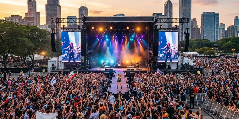Lollapalooza 2026: 170 fellépő, nyolc színpad és több tucat globális szponzor
