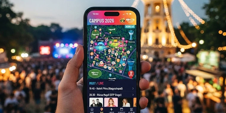 Campus Fesztivál 2026: megújult alkalmazás segíti a látogatókat