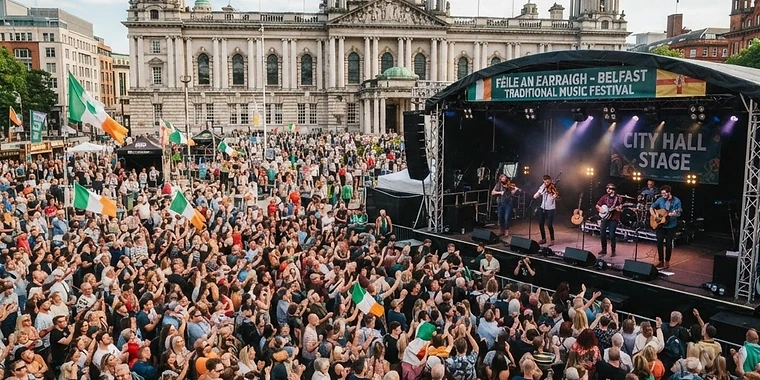 Fleadh Cheoil 2026: 700 ezer látogató, 26 órás stream és hét nagy szponzor Belfastban