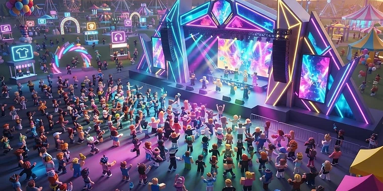 Music Festival Tycoon：Live Nation 在 Roblox 推出音乐节经营游戏