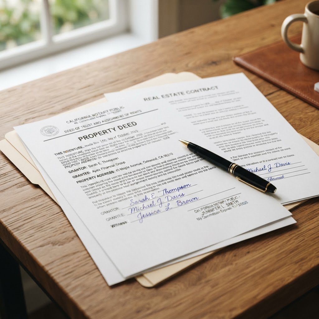 Inherited property documents