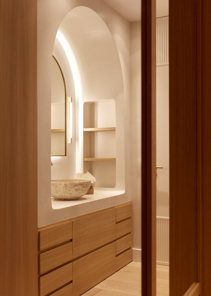 Vivienda Reformada — Baño con encimera de mármol, Madrid