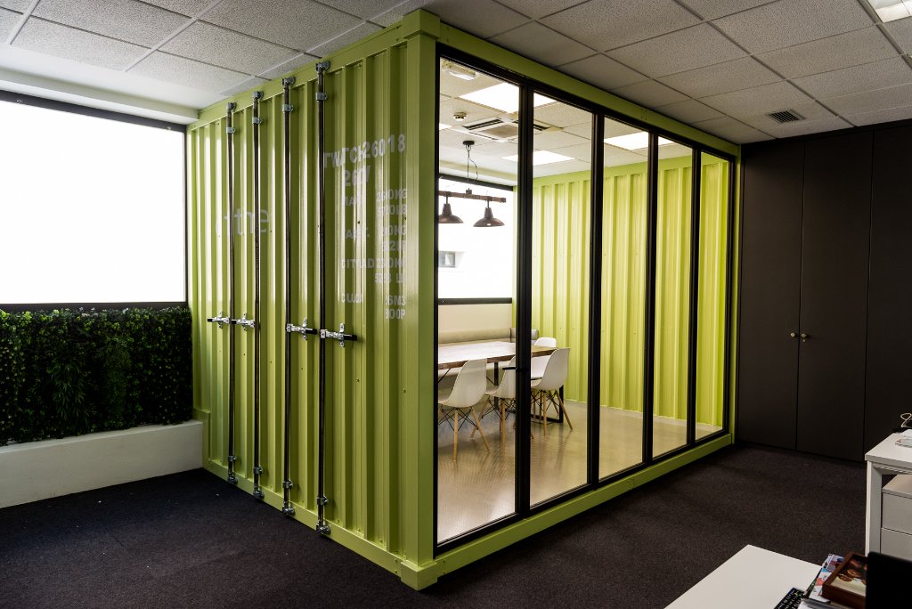 Oficinas CityBrain — Sala contenedor, Madrid