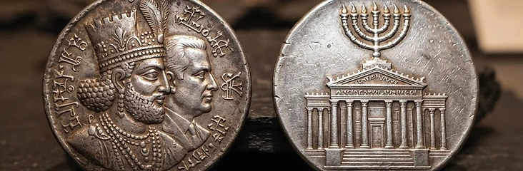 Commemorative temple coins
