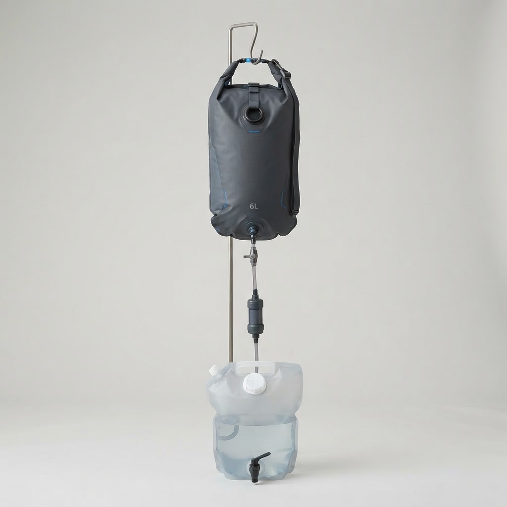 Gravity Water Filter Bag System (Family, 6L)