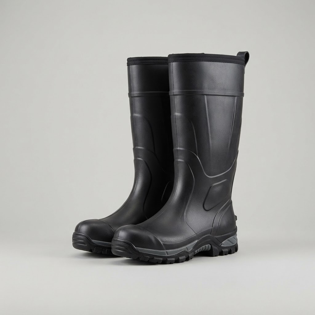 Rubber Boots (Knee-High, Steel Toe)