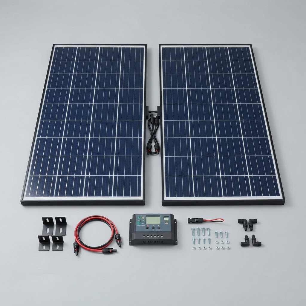 200W Rigid RV Solar Panel Kit