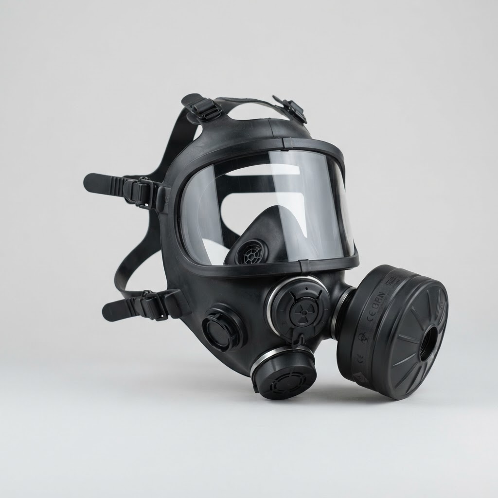 Full-Face Gas Mask + Filter