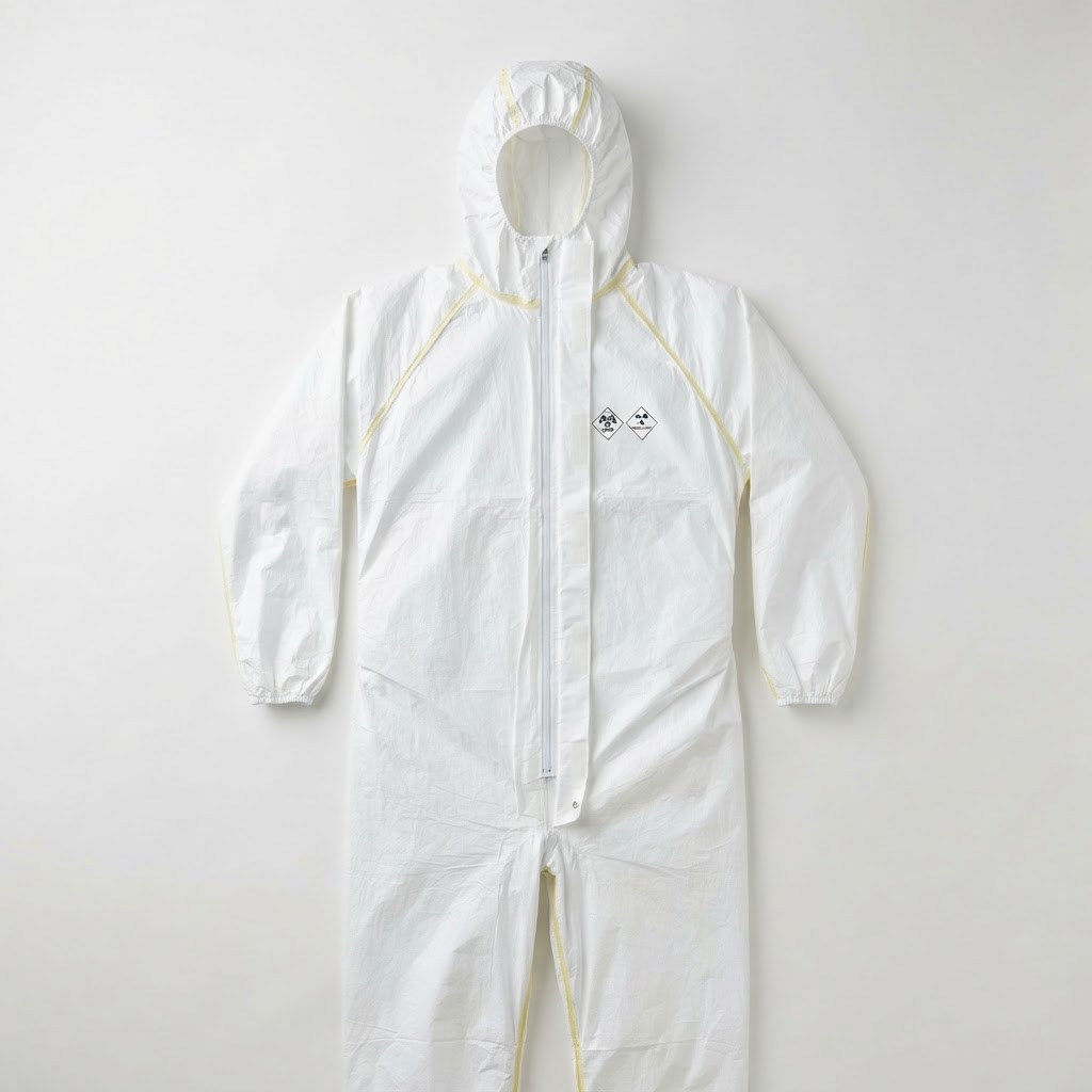 Tyvek Hazmat Coverall with Hood